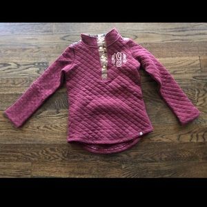 Marley Lilly monogrammed pull over with KGB